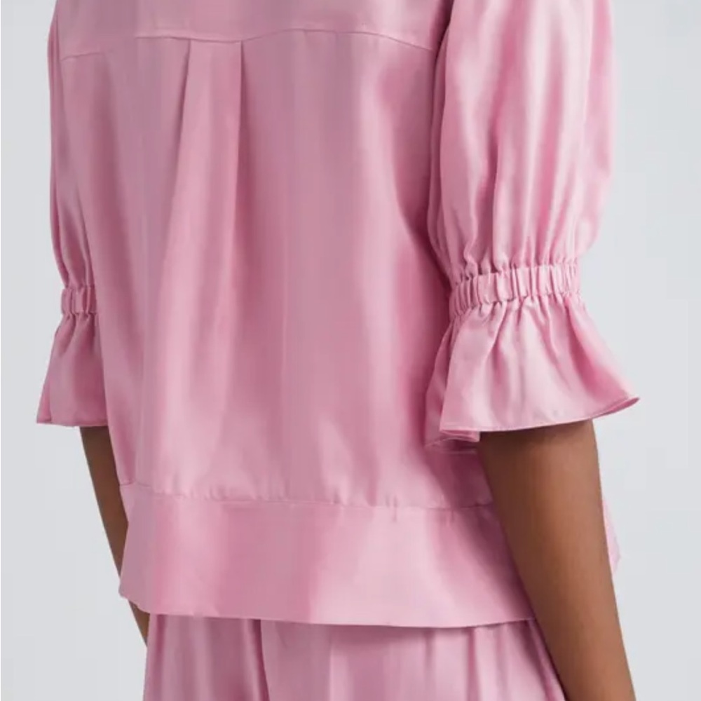 PRICE DROP💥‼️Cinq a’ Sept Primrose Pink,Brand NEW Satin set!! SO gorgeous!🩷🩷 - Picture 3 of 10